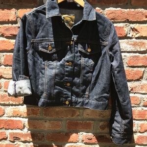 Michael Kors dark wash denim jacket NEW